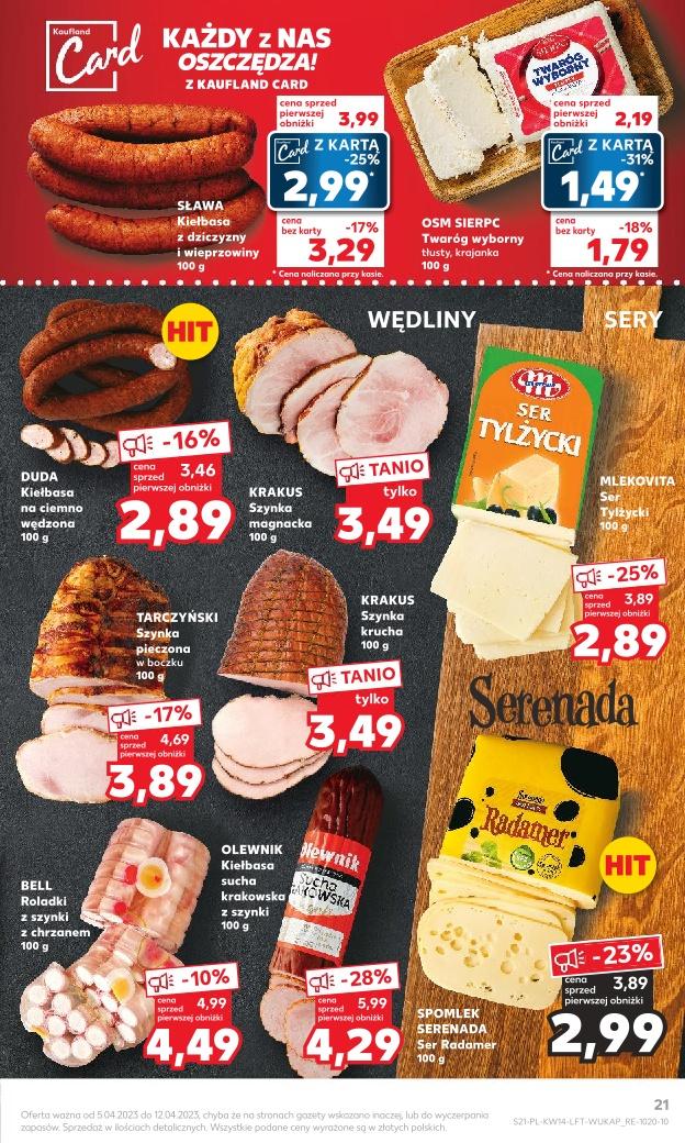 Gazetka promocyjna Kaufland do 12/04/2023 str.21