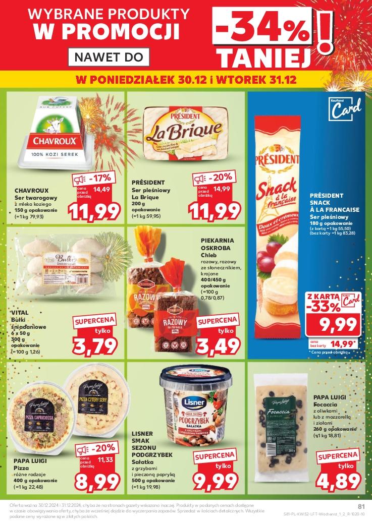 Gazetka promocyjna Kaufland do 31/12/2024 str.81