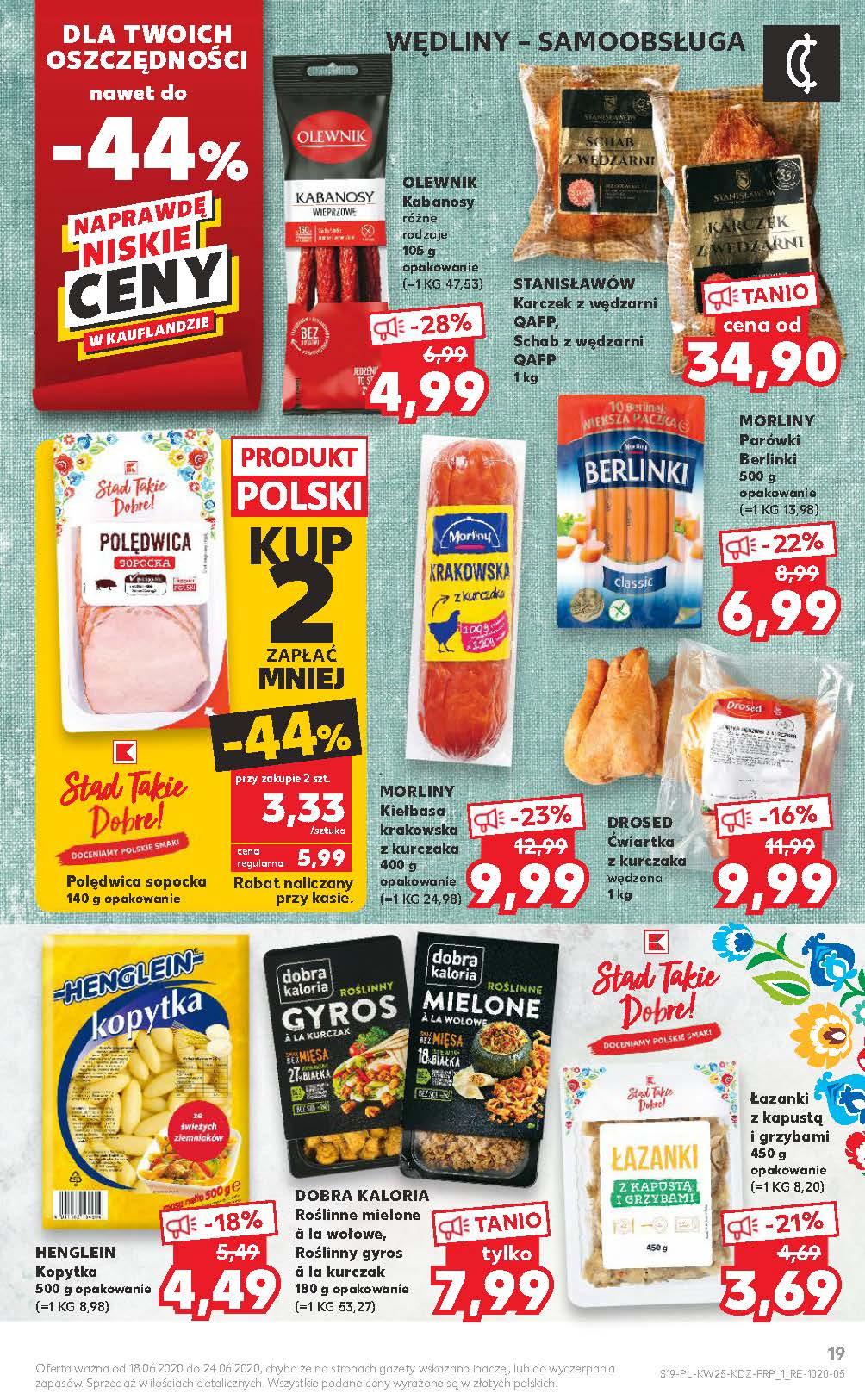 Gazetka promocyjna Kaufland do 24/06/2020 str.19