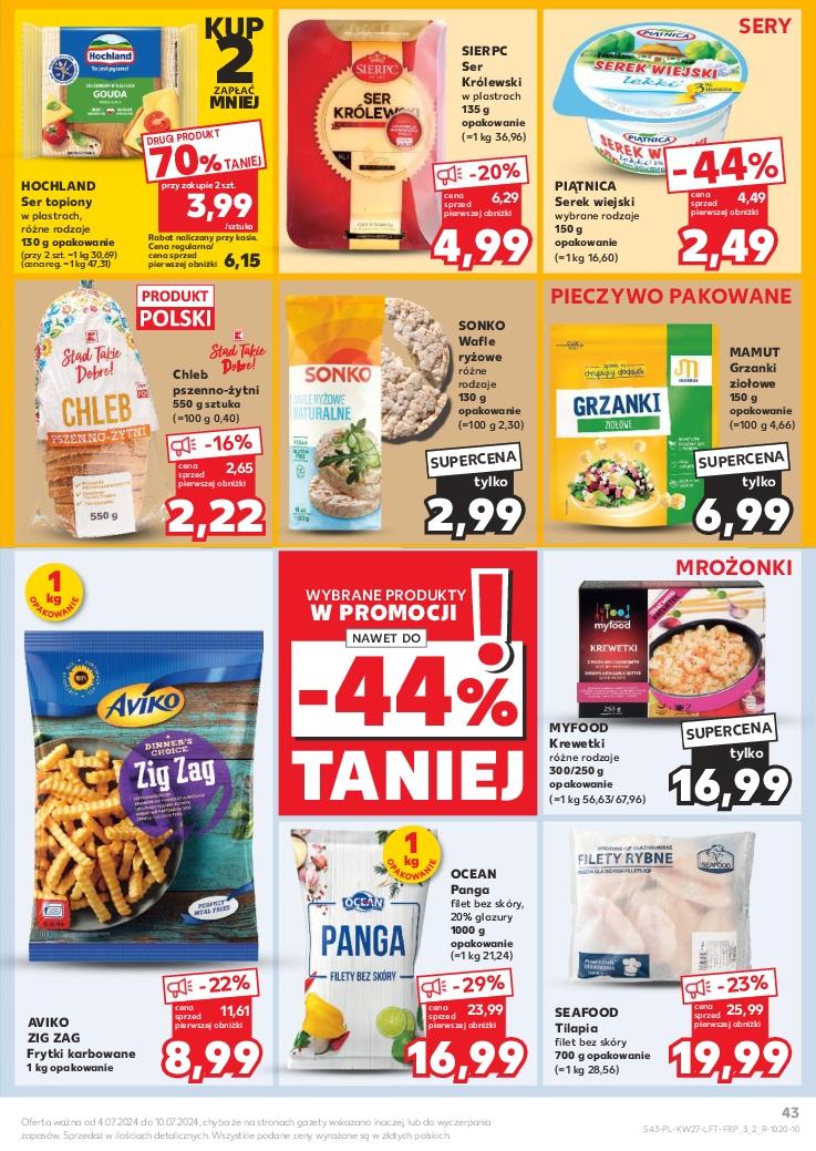 Gazetka promocyjna Kaufland do 10/07/2024 str.43