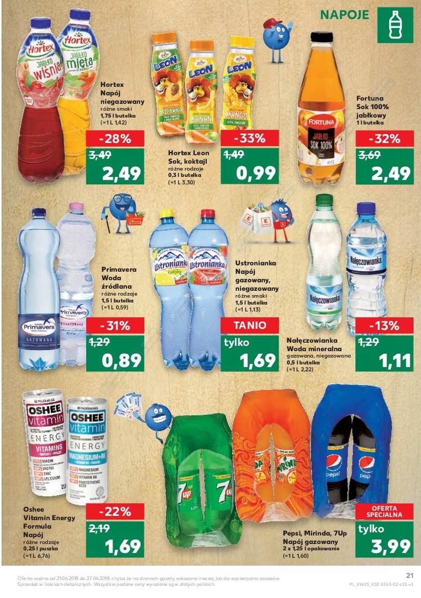 Gazetka promocyjna Kaufland do 27/06/2018 str.21