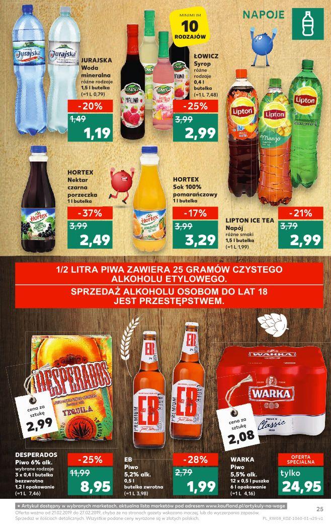 Gazetka promocyjna Kaufland do 27/02/2019 str.25