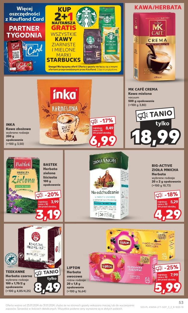 Gazetka promocyjna Kaufland do 31/01/2024 str.53