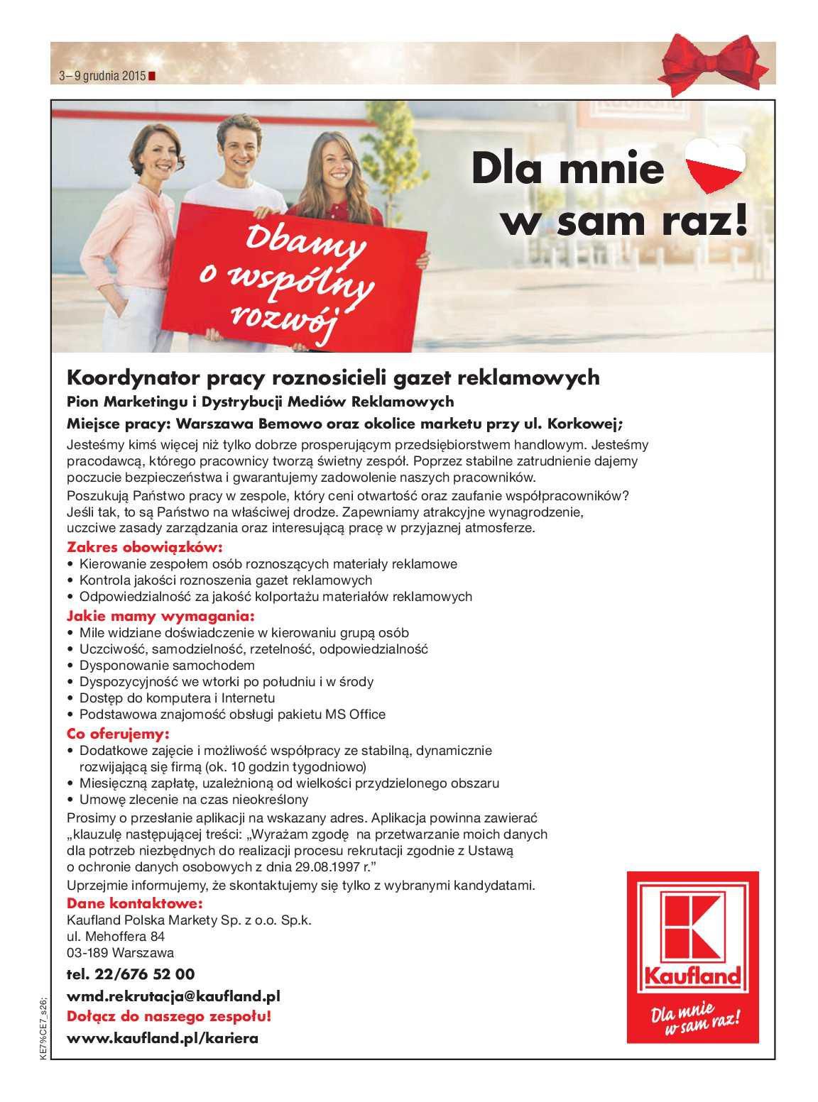 Gazetka promocyjna Kaufland do 09/12/2015 str.26