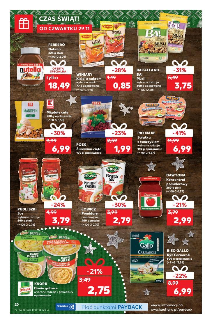 Gazetka promocyjna Kaufland do 05/12/2018 str.20