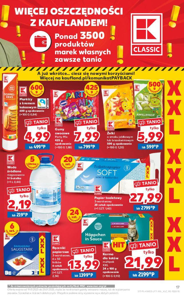 Gazetka promocyjna Kaufland do 25/01/2023 str.17