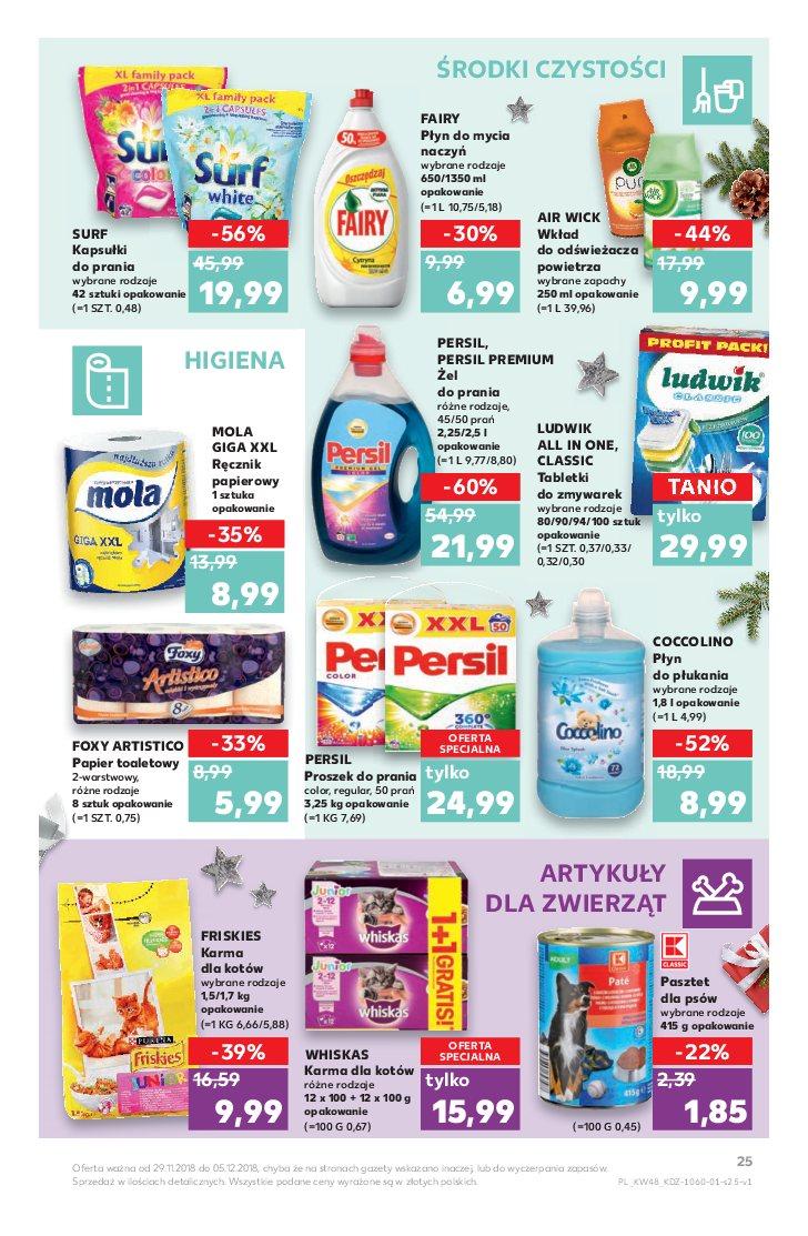 Gazetka promocyjna Kaufland do 05/12/2018 str.25