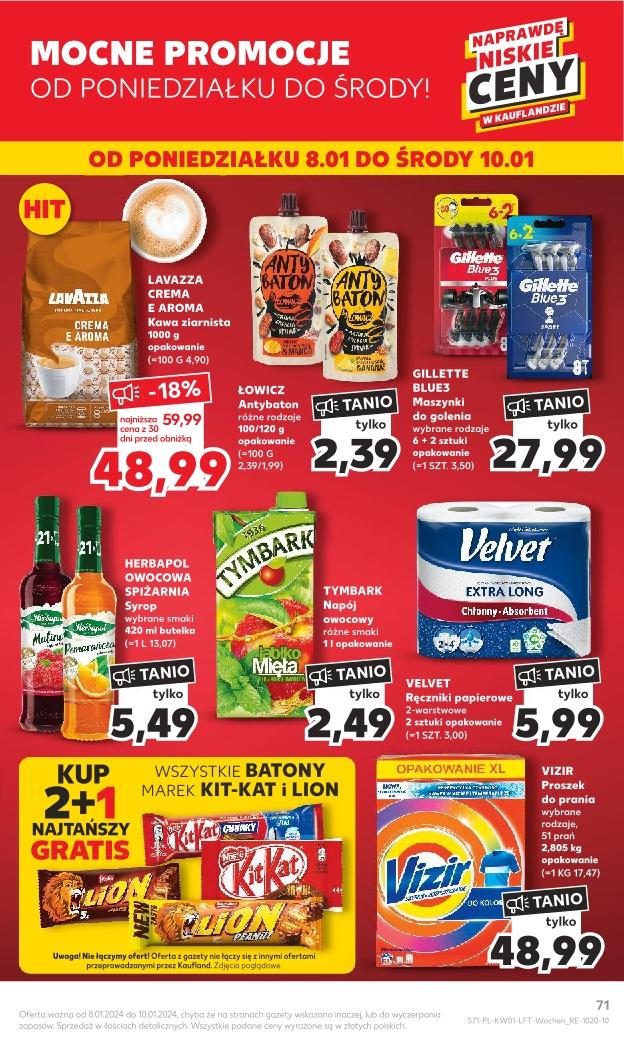 Gazetka promocyjna Kaufland do 10/01/2024 str.71