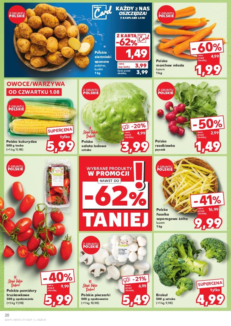 Gazetka promocyjna Kaufland do 07/08/2024 str.20