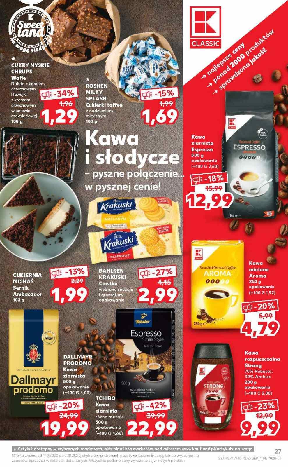 Gazetka promocyjna Kaufland do 07/10/2020 str.27