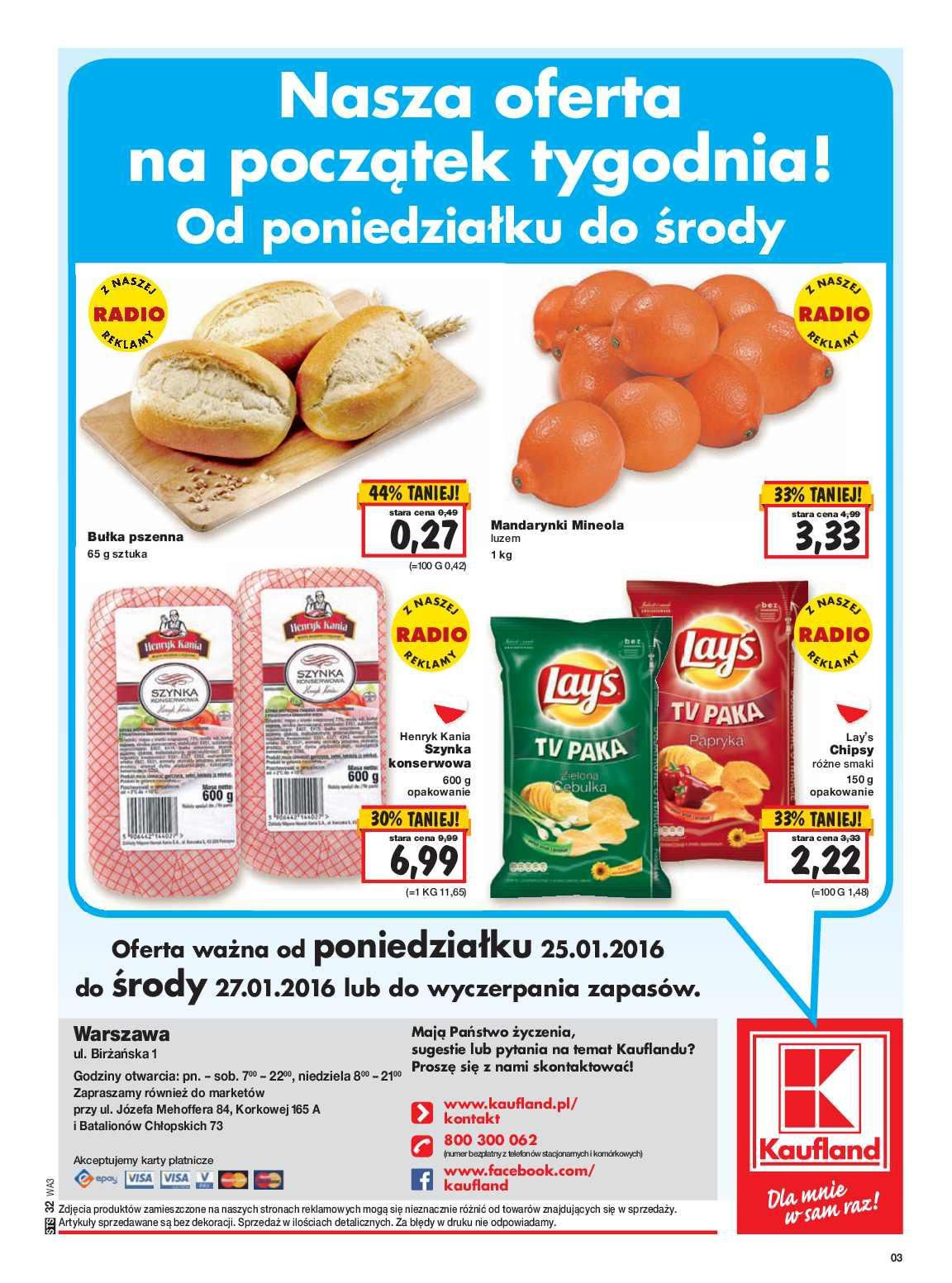 Gazetka promocyjna Kaufland do 27/01/2016 str.32