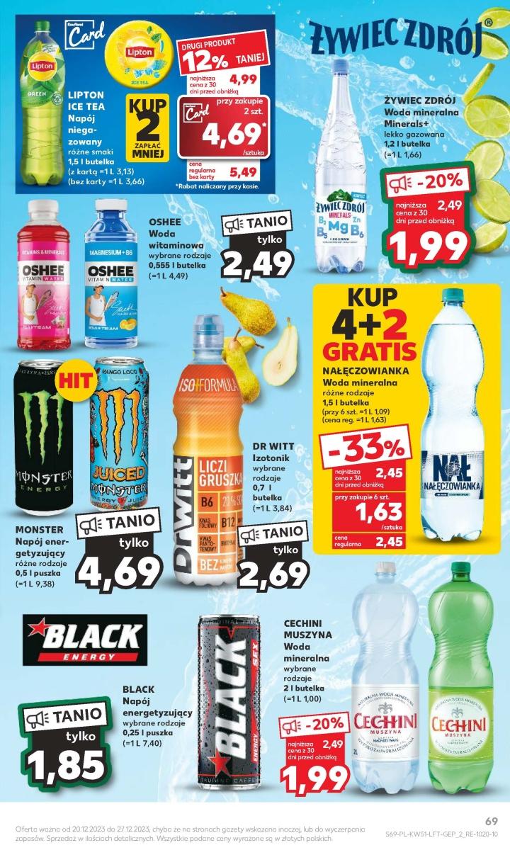 Gazetka promocyjna Kaufland do 27/12/2023 str.69