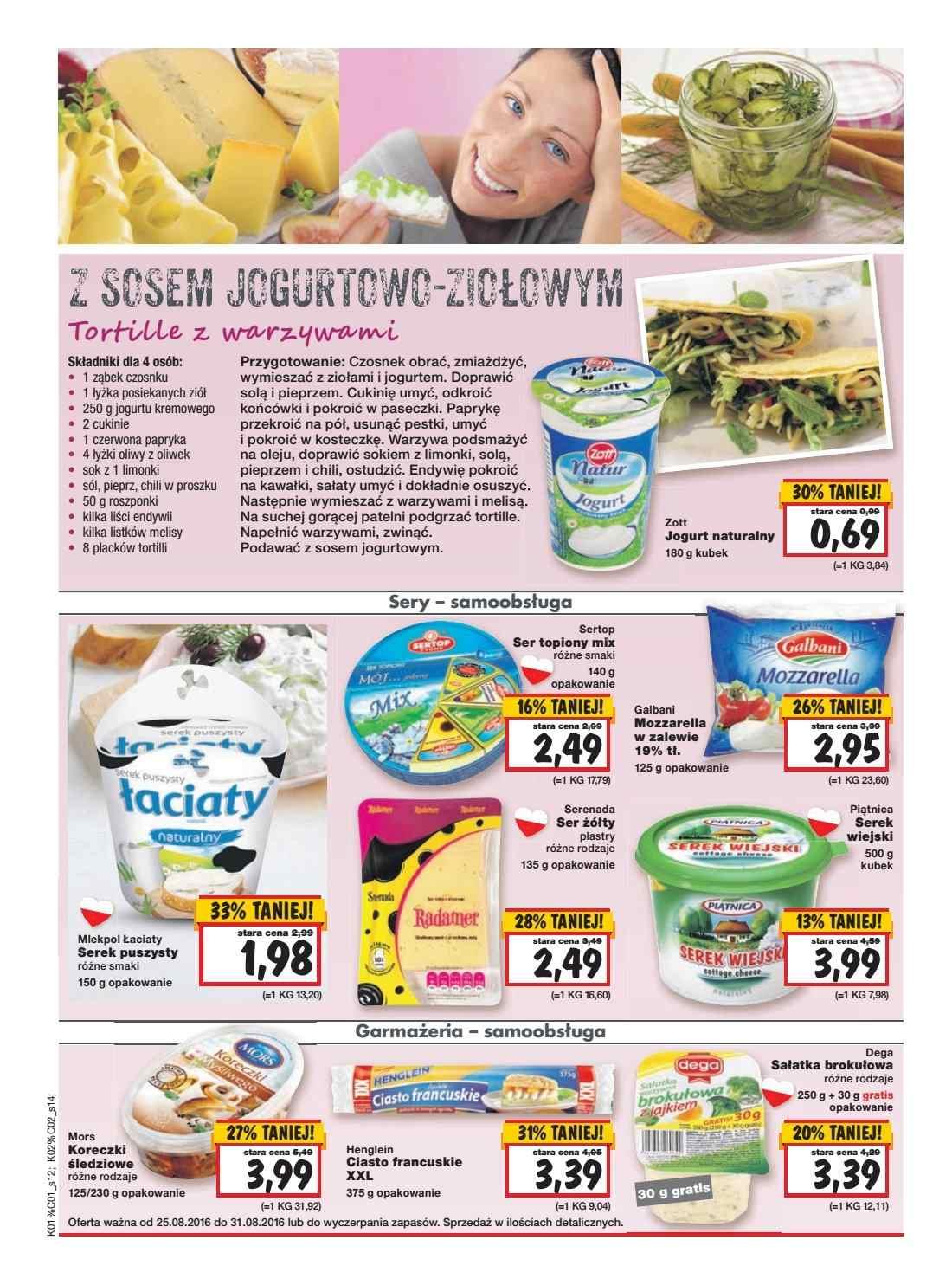 Gazetka promocyjna Kaufland do 31/08/2016 str.14