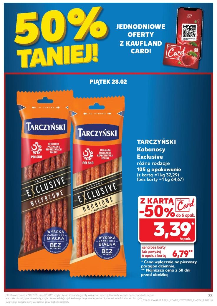 Gazetka promocyjna Kaufland do 05/03/2025 str.33