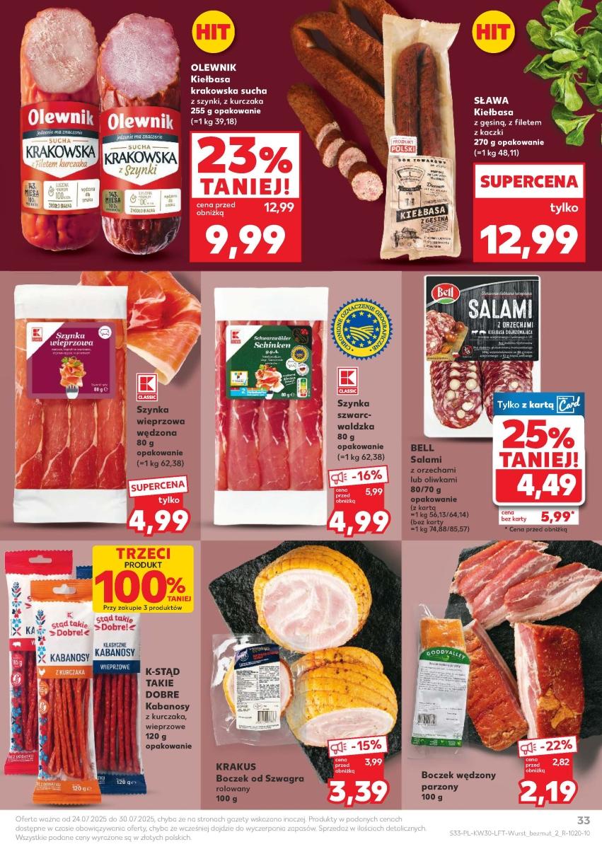 Gazetka promocyjna Kaufland do 30/07/2025 str.33