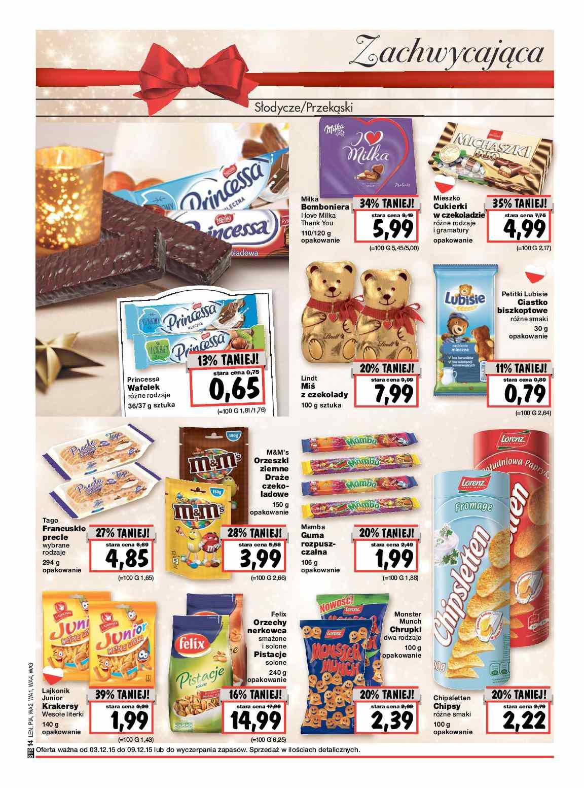 Gazetka promocyjna Kaufland do 09/12/2015 str.14