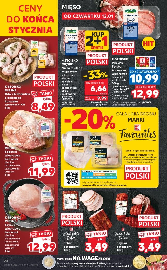 Gazetka promocyjna Kaufland do 18/01/2023 str.20