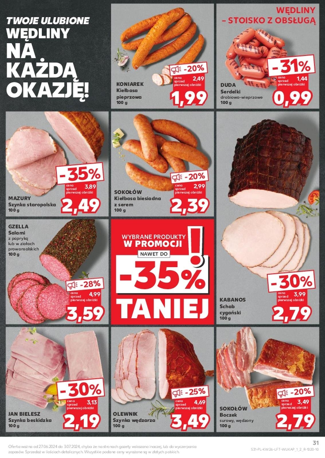 Gazetka promocyjna Kaufland do 03/07/2024 str.31