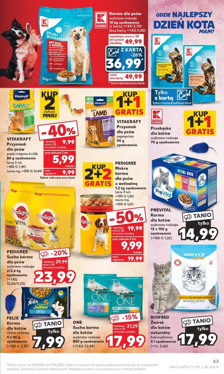 Gazetka promocyjna Kaufland do 09/08/2023 str.43