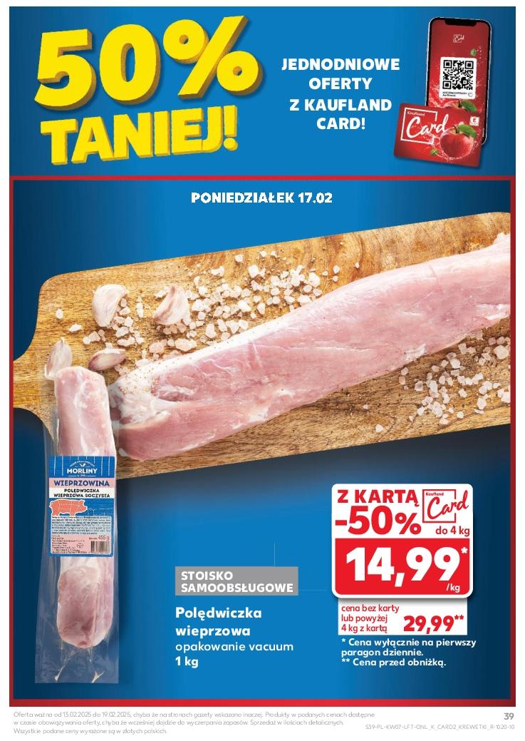 Gazetka promocyjna Kaufland do 19/02/2025 str.39