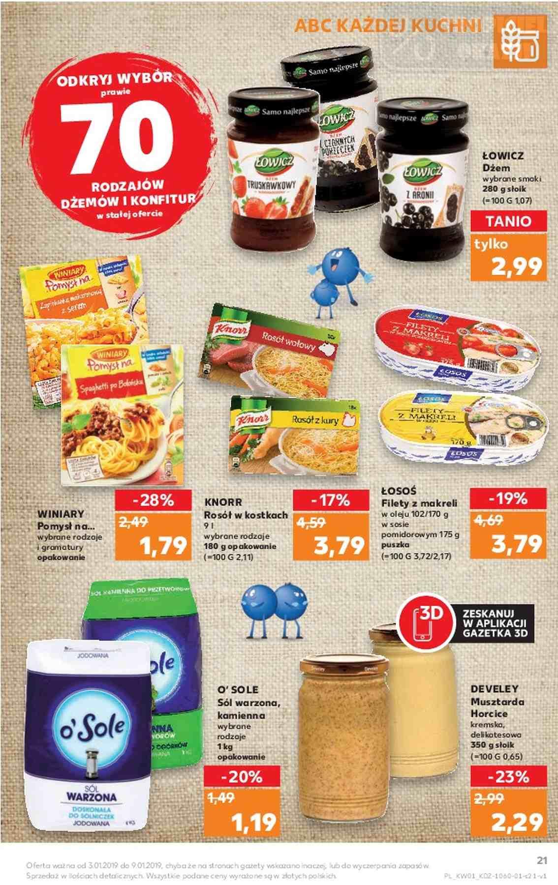 Gazetka promocyjna Kaufland do 09/01/2019 str.21