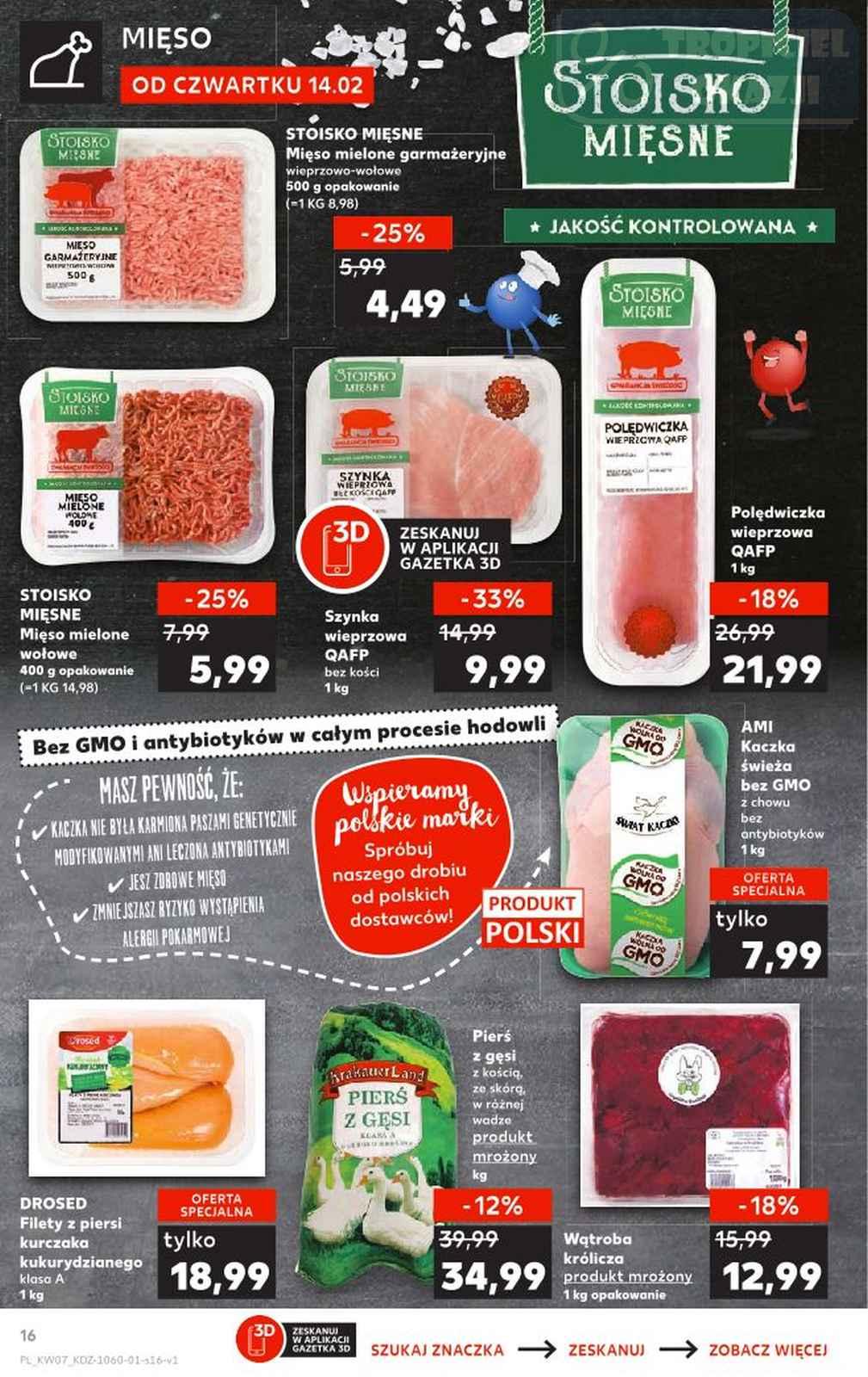 Gazetka promocyjna Kaufland do 20/02/2019 str.16