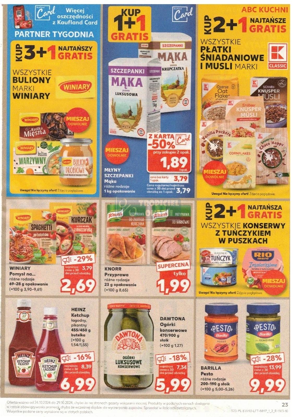 Gazetka promocyjna Kaufland do 29/10/2024 str.23