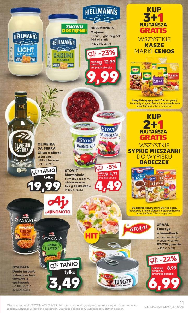 Gazetka promocyjna Kaufland do 27/09/2023 str.41