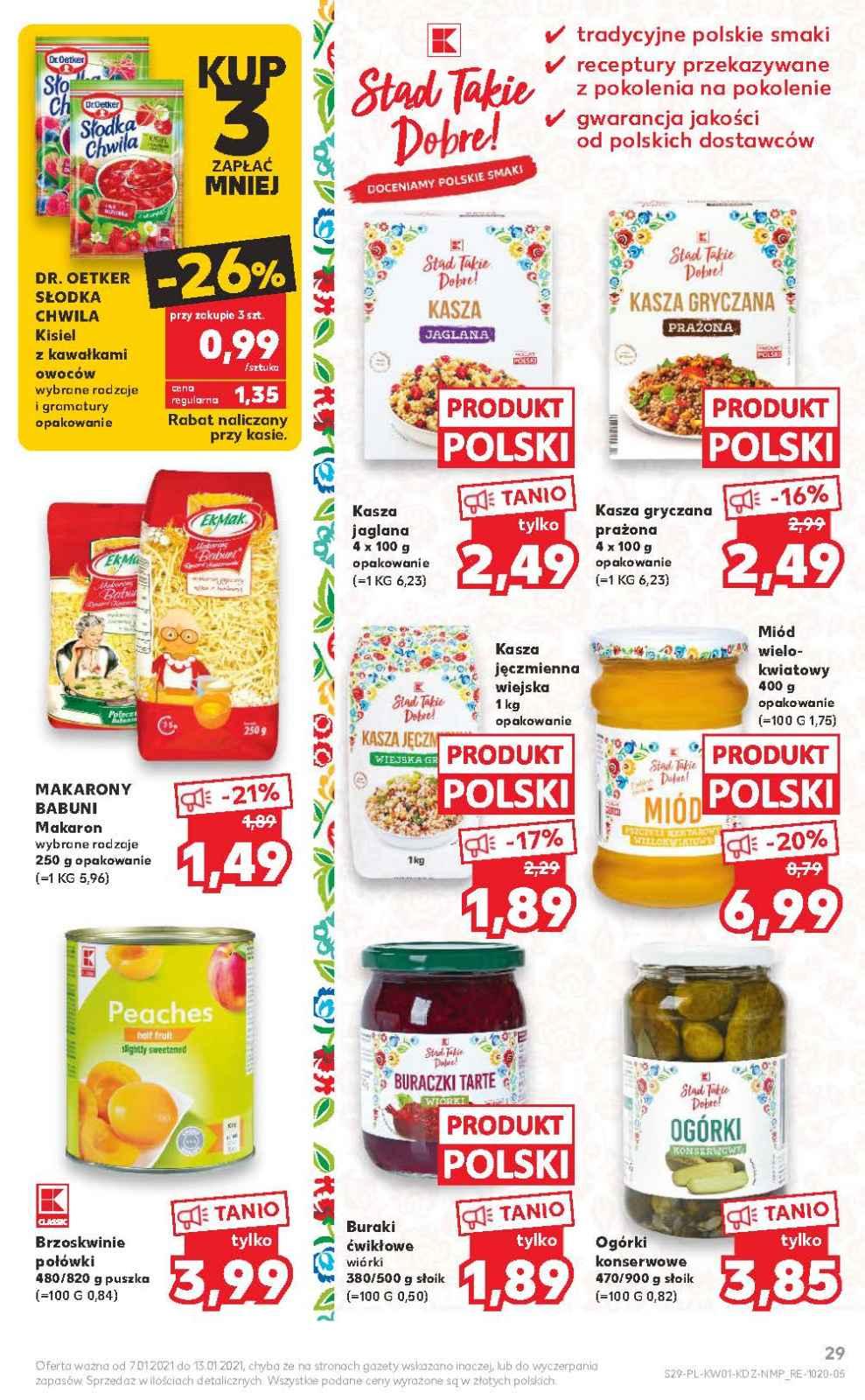 Gazetka promocyjna Kaufland do 13/01/2021 str.29