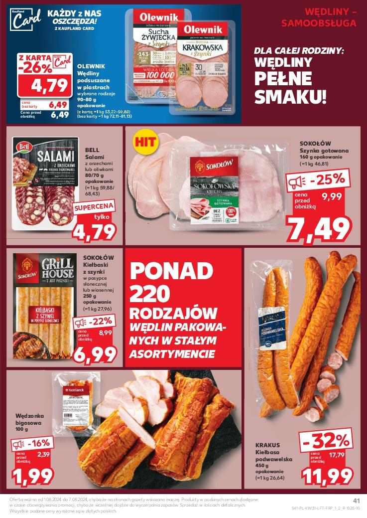 Gazetka promocyjna Kaufland do 07/08/2024 str.41