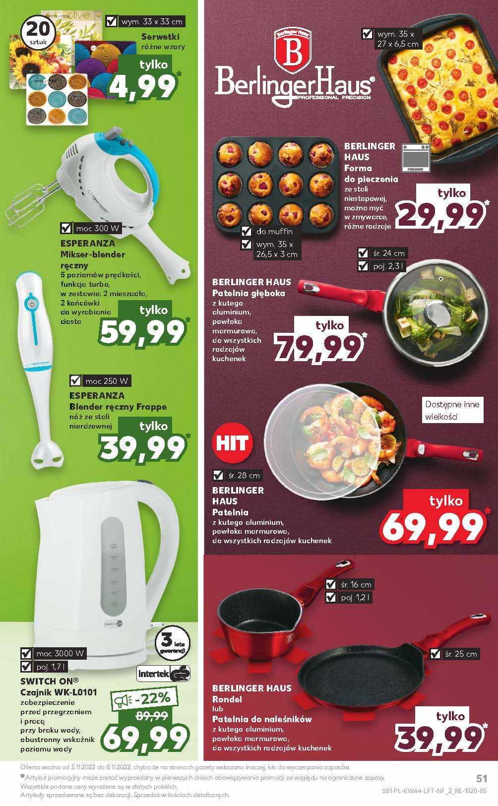 Gazetka promocyjna Kaufland do 09/11/2022 str.51
