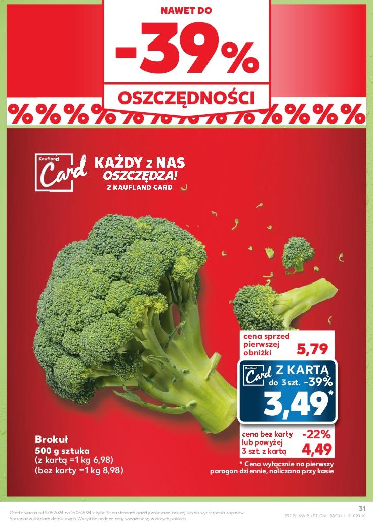 Gazetka promocyjna Kaufland do 15/05/2024 str.31