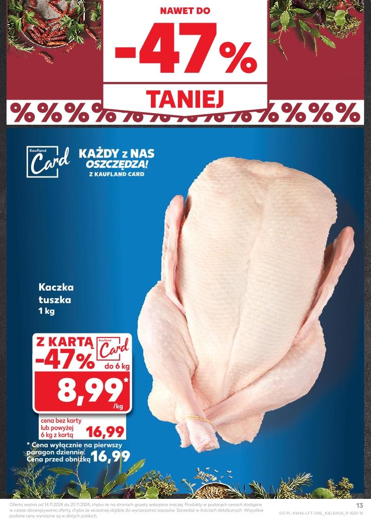 Gazetka promocyjna Kaufland do 20/11/2024 str.13