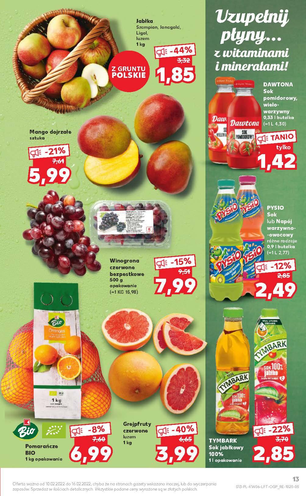 Gazetka promocyjna Kaufland do 16/02/2022 str.13