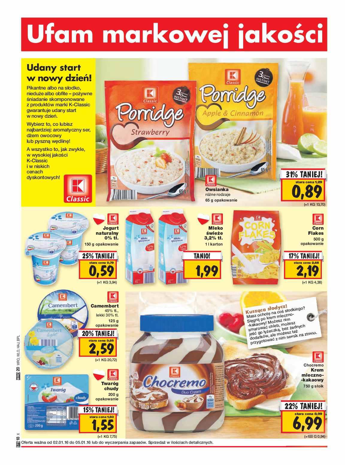 Gazetka promocyjna Kaufland do 05/01/2016 str.18