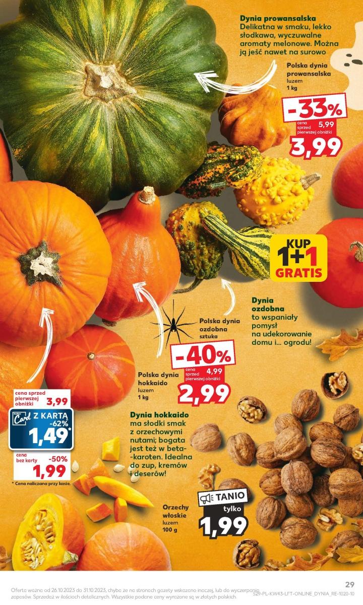 Gazetka promocyjna Kaufland do 31/10/2023 str.29