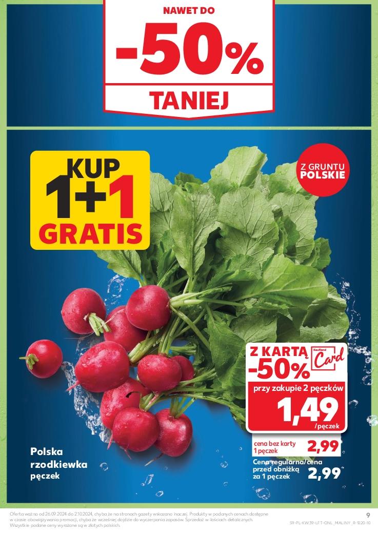 Gazetka promocyjna Kaufland do 02/10/2024 str.9