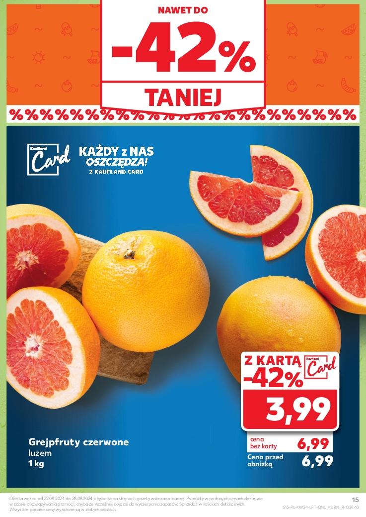 Gazetka promocyjna Kaufland do 28/08/2024 str.15