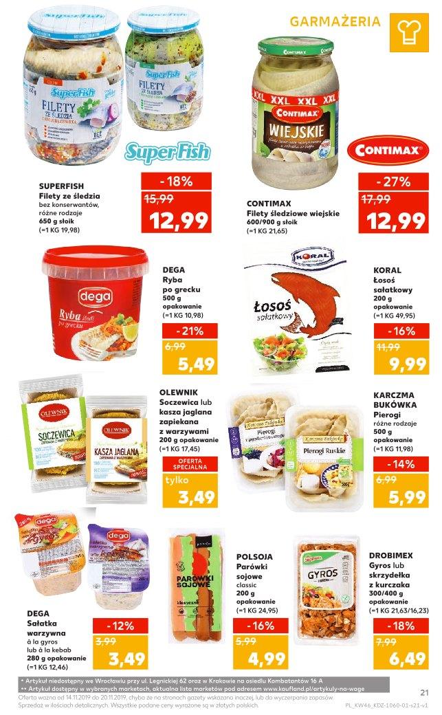 Gazetka promocyjna Kaufland do 20/11/2019 str.21