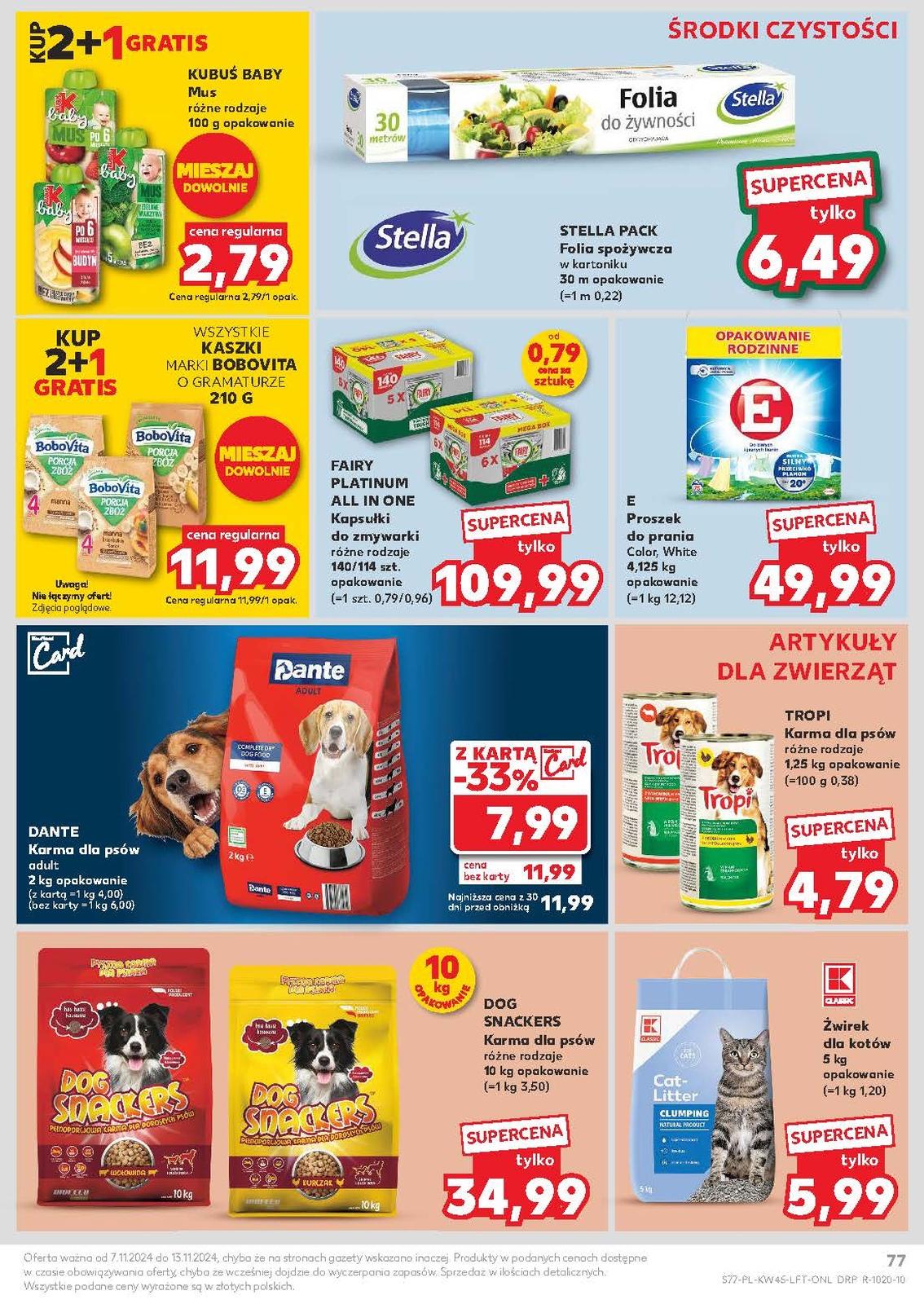 Gazetka promocyjna Kaufland do 13/11/2024 str.77