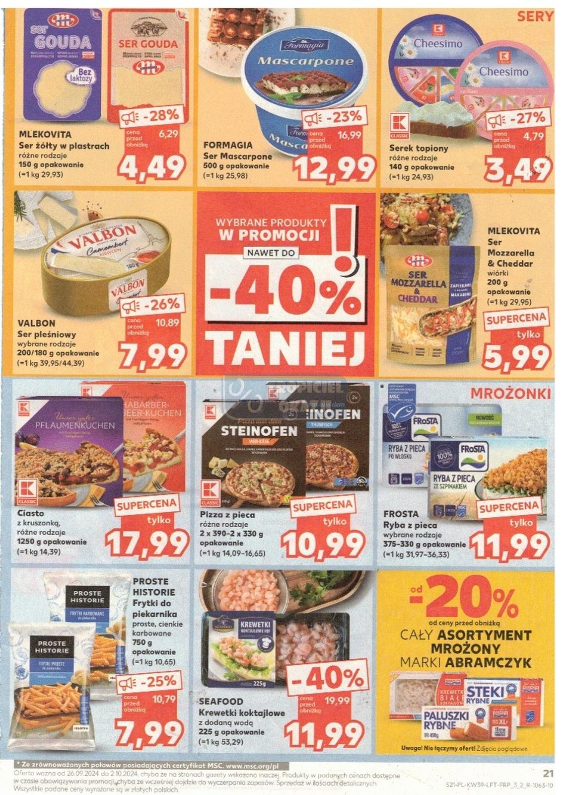 Gazetka promocyjna Kaufland do 02/10/2024 str.21