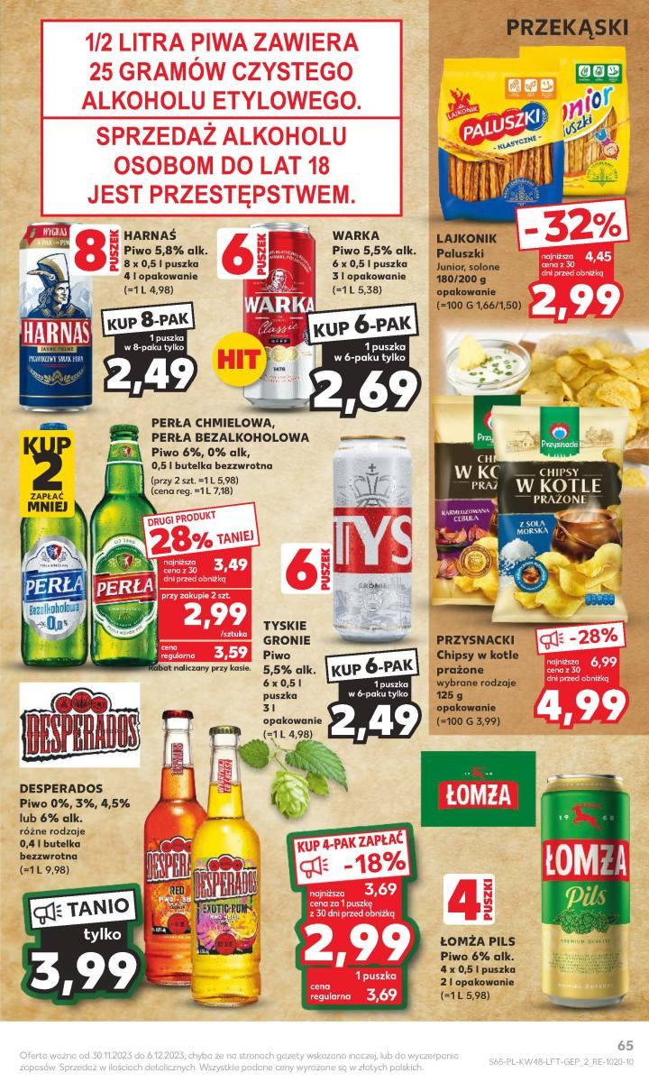 Gazetka promocyjna Kaufland do 06/12/2023 str.65