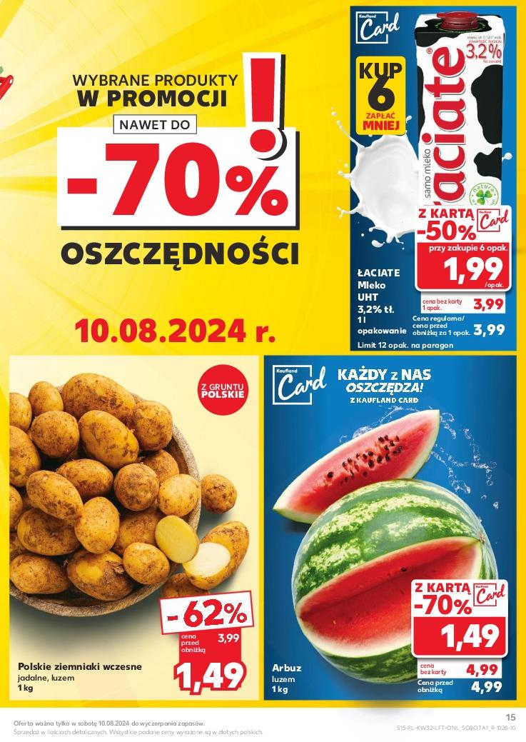 Gazetka promocyjna Kaufland do 13/08/2024 str.15