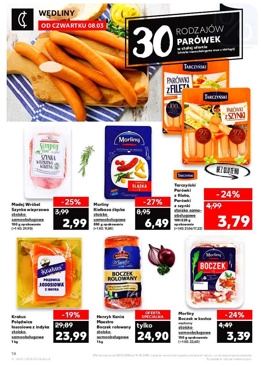 Gazetka promocyjna Kaufland do 14/03/2018 str.14