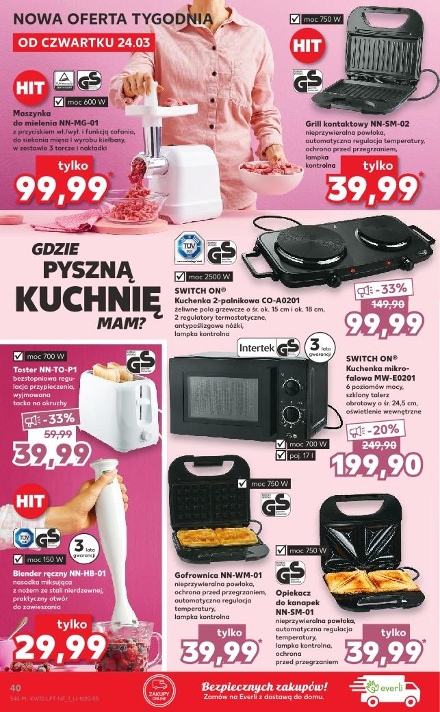 Gazetka promocyjna Kaufland do 30/03/2022 str.40