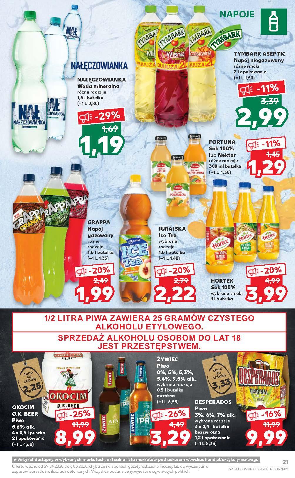 Gazetka promocyjna Kaufland do 06/05/2020 str.21