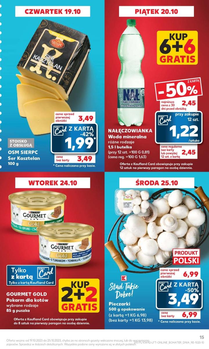 Gazetka promocyjna Kaufland do 25/10/2023 str.15