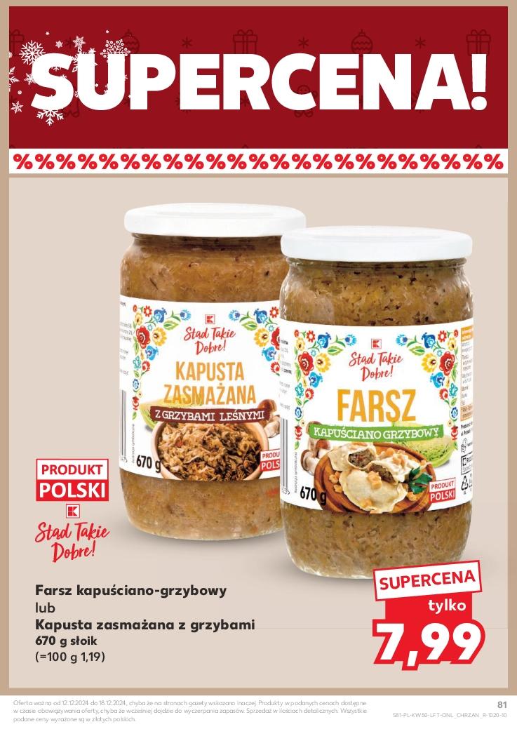 Gazetka promocyjna Kaufland do 18/12/2024 str.81