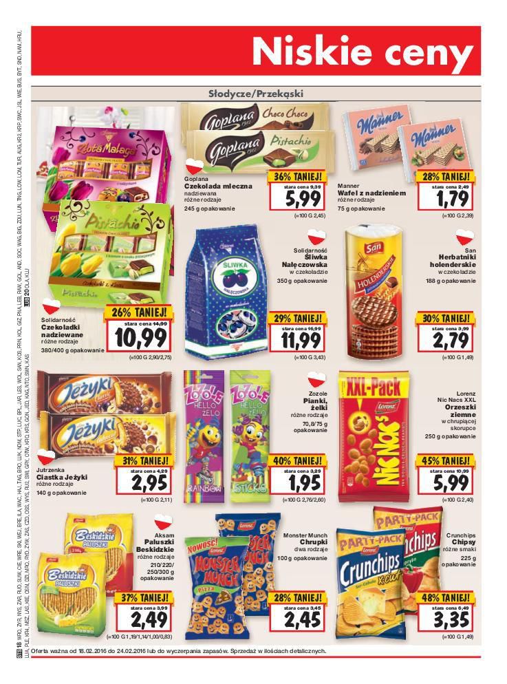 Gazetka promocyjna Kaufland do 24/02/2016 str.18