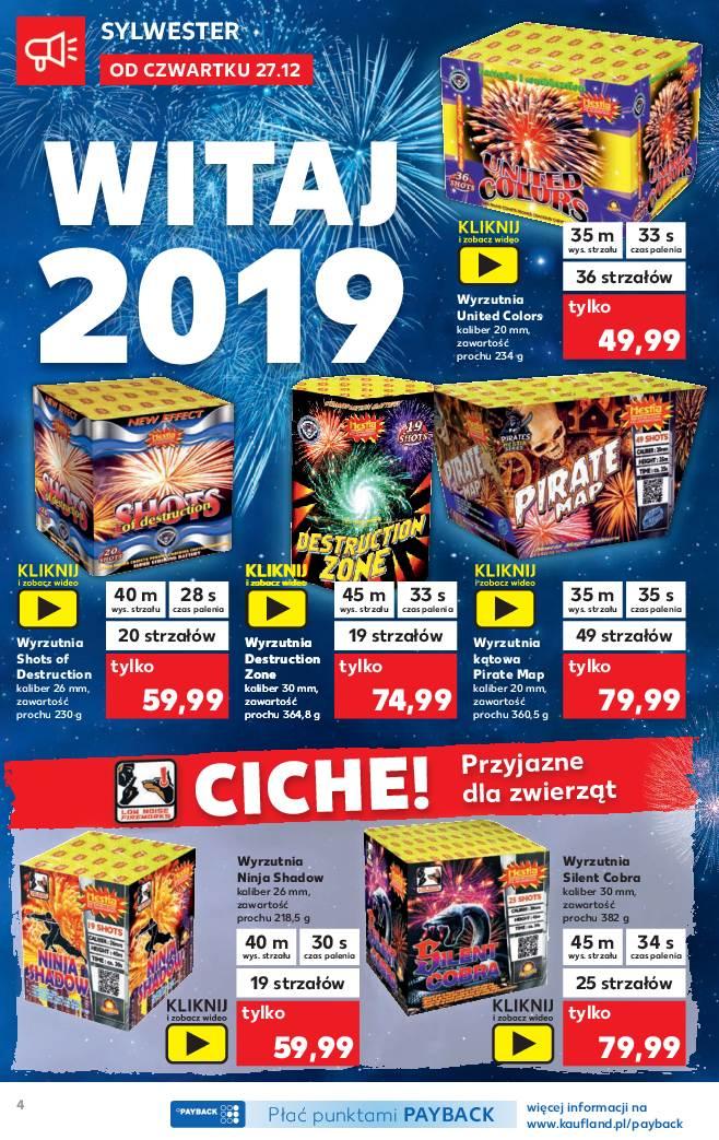 Gazetka promocyjna Kaufland do 31/12/2018 str.4